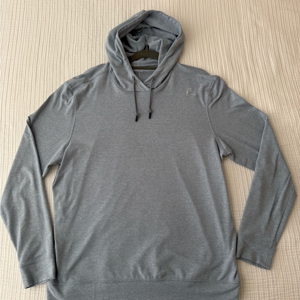 Rhoback Light Blue Heather Men's Hoodie
